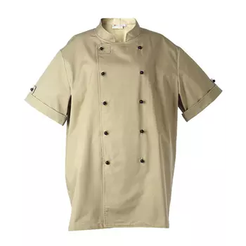 Toni Lee Boss short-sleeved chefs jacket, Khaki