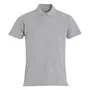Clique Basic Poloshirt, Grau Melange Clique Basic Poloshirt, Grau Melange