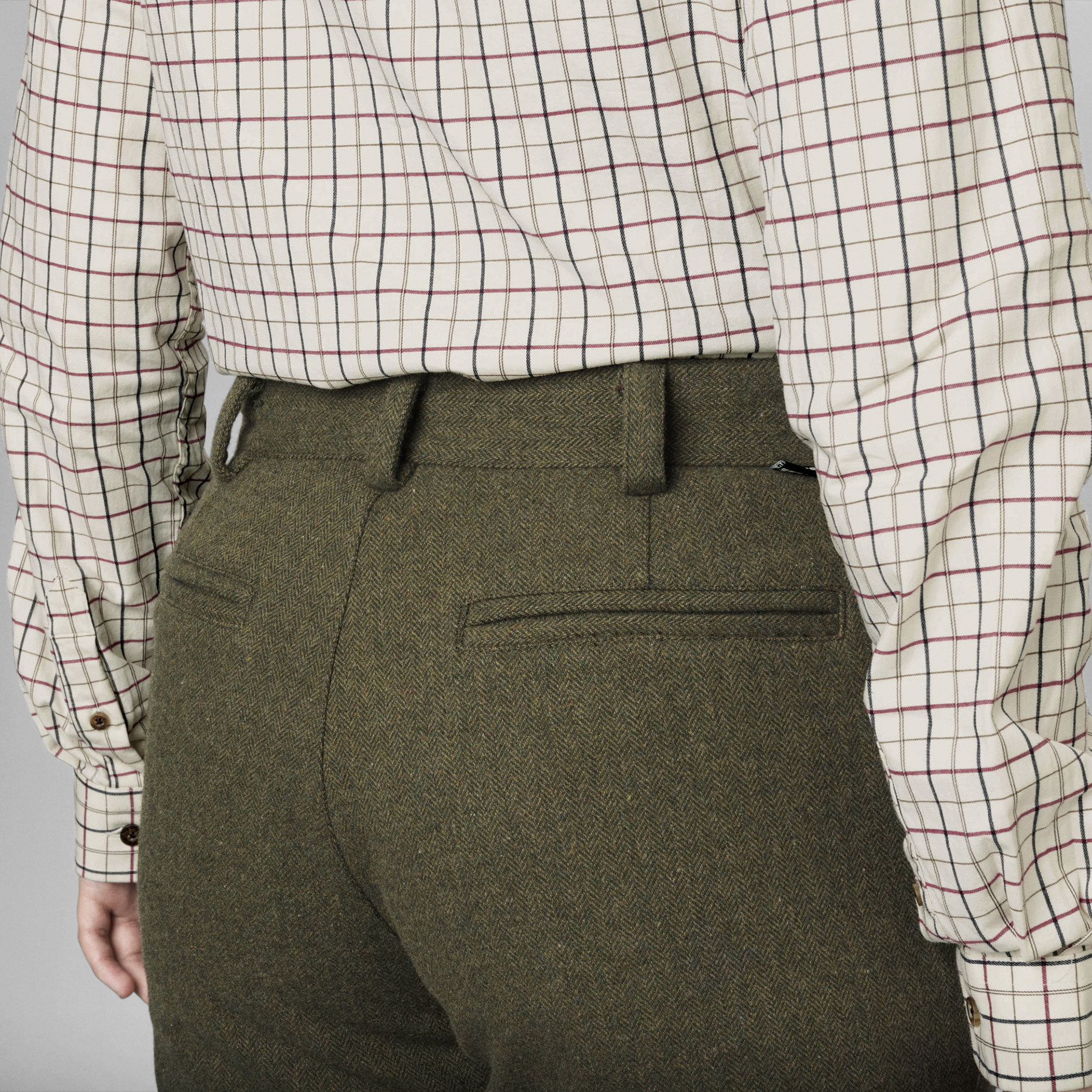 Seeland Hillside Harriet dame knickers med uld, Moss green, large image number 8