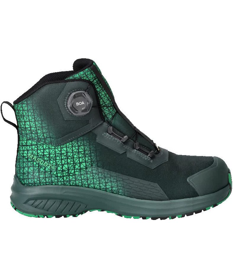 Mascot Accelerate sikkerhedsst&oslash;vler S3S BOA, Gr&aelig;sgr&oslash;n/gr&oslash;n, Gr&aelig;sgr&oslash;n/gr&oslash;n, swatch