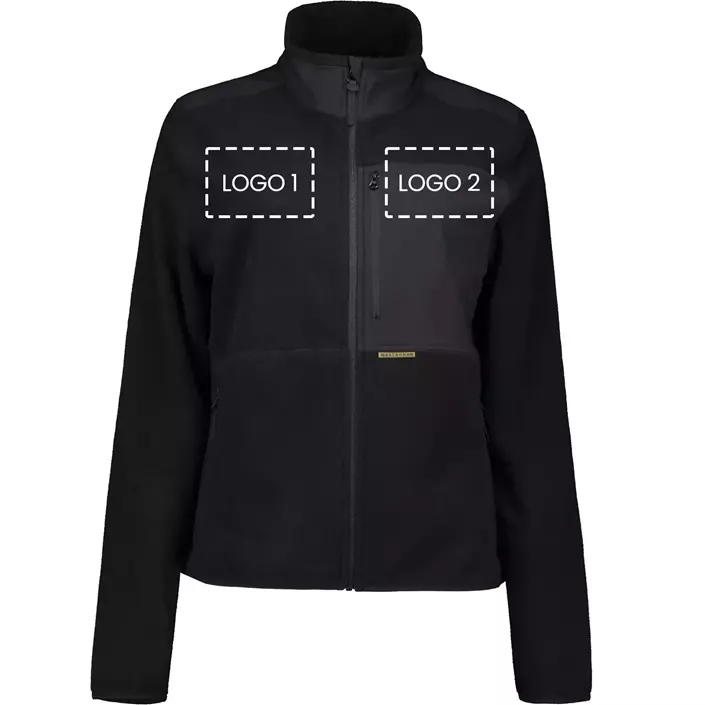 Westborn microfleece dam med logotryck, , large image number 1