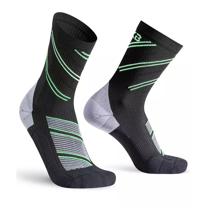 Oxyburn Escape socks, Black/Atoll, large image number 0