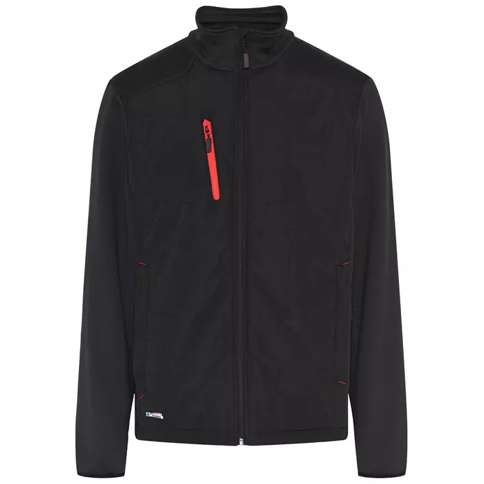 Lyngsøe hybrid jacket, Black, large image number 0