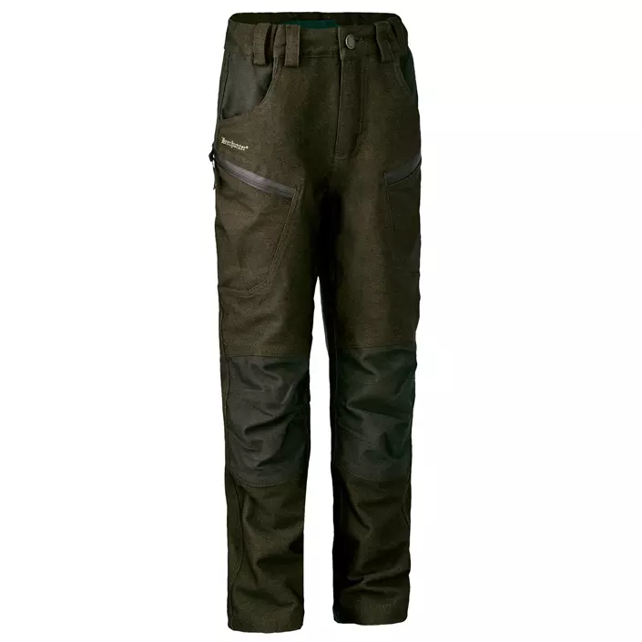 Deerhunter Chasse trousers for kids, Olive Night Melange, large image number 0