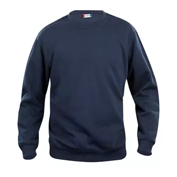 Clique Basic Roundneck Sweatshirt, Dunkle Marine