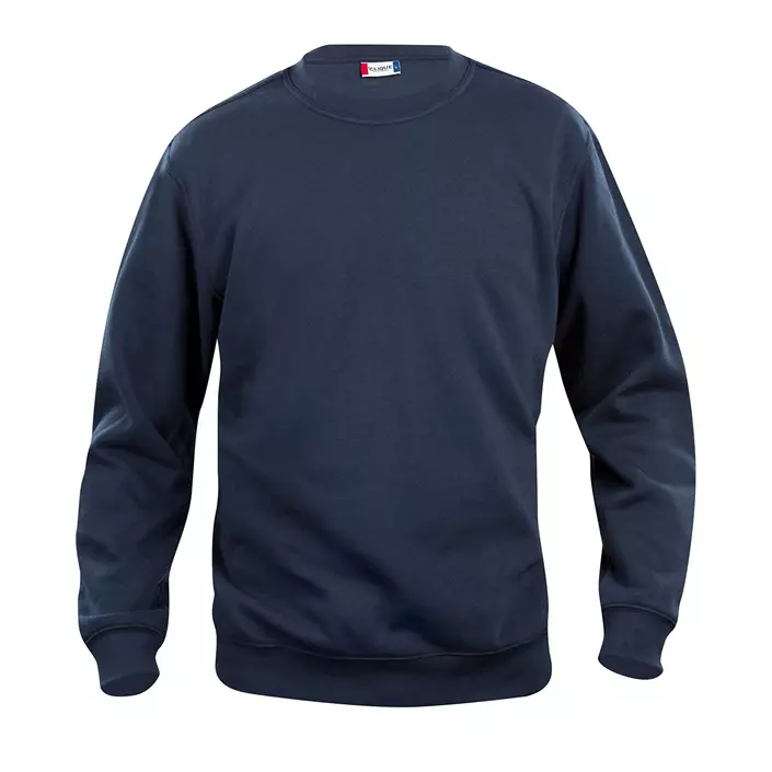 Clique Basic Roundneck sweatshirt, Mörk marinblå, large image number 0