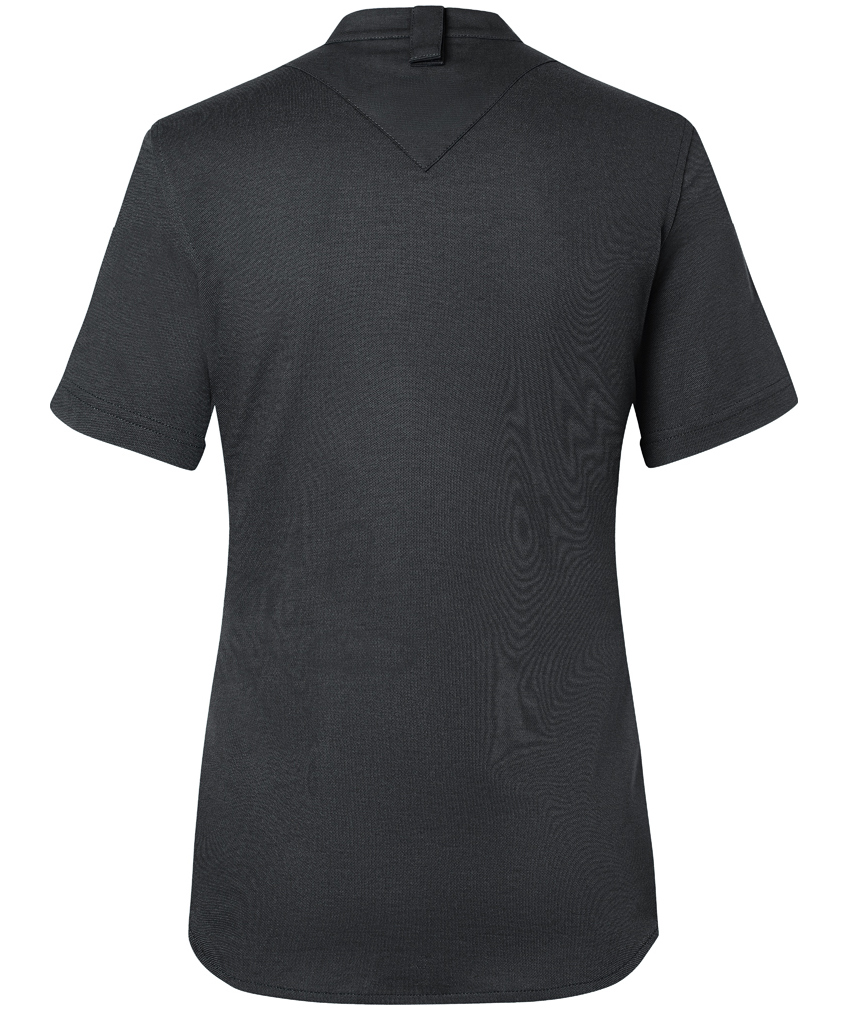 Karlowsky DIAMOND CUT&reg; Avantgarde short-sleeved women's chef jacket, Black, large image number 2