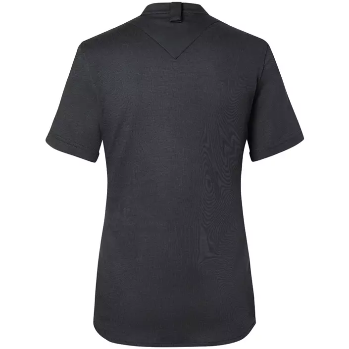 Karlowsky DIAMOND CUT® Avantgarde kortärmad kockjacka dam, Black, large image number 2