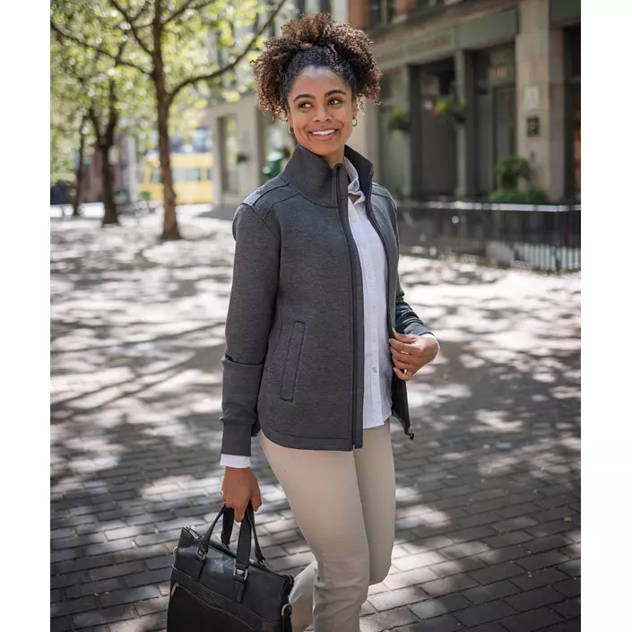 Cutter & Buck Pemberton cardigan dam, Anthracite melange, large image number 1