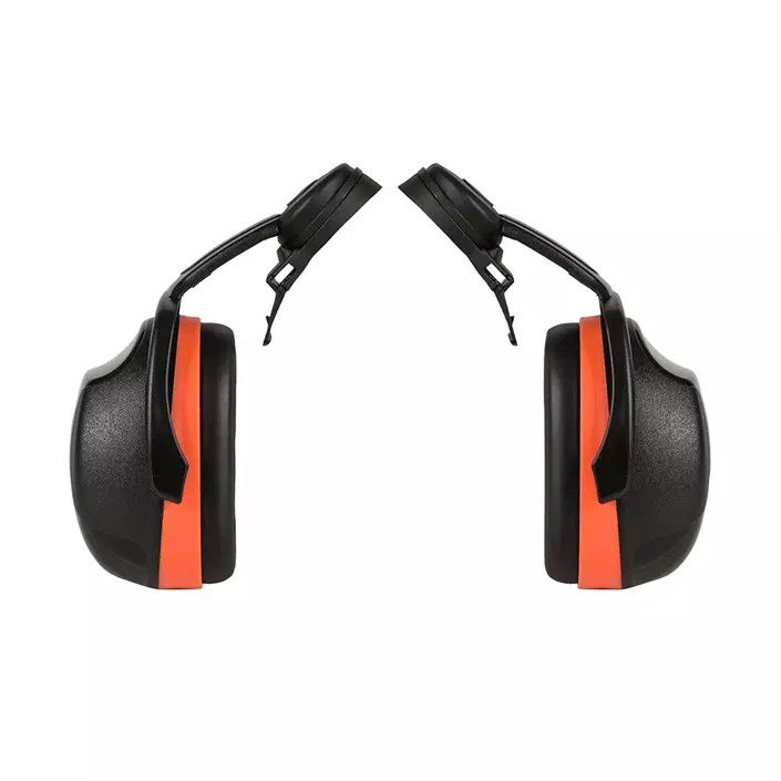 Kask SC3 helmet mounted ear muffs, Orange, Orange, large image number 0