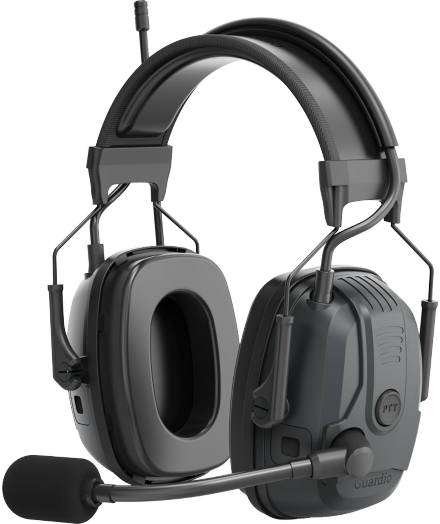 Guardio Freebird PRO h&oslash;rev&aelig;rn med Bluetooth, Sort, Sort, large image number 2