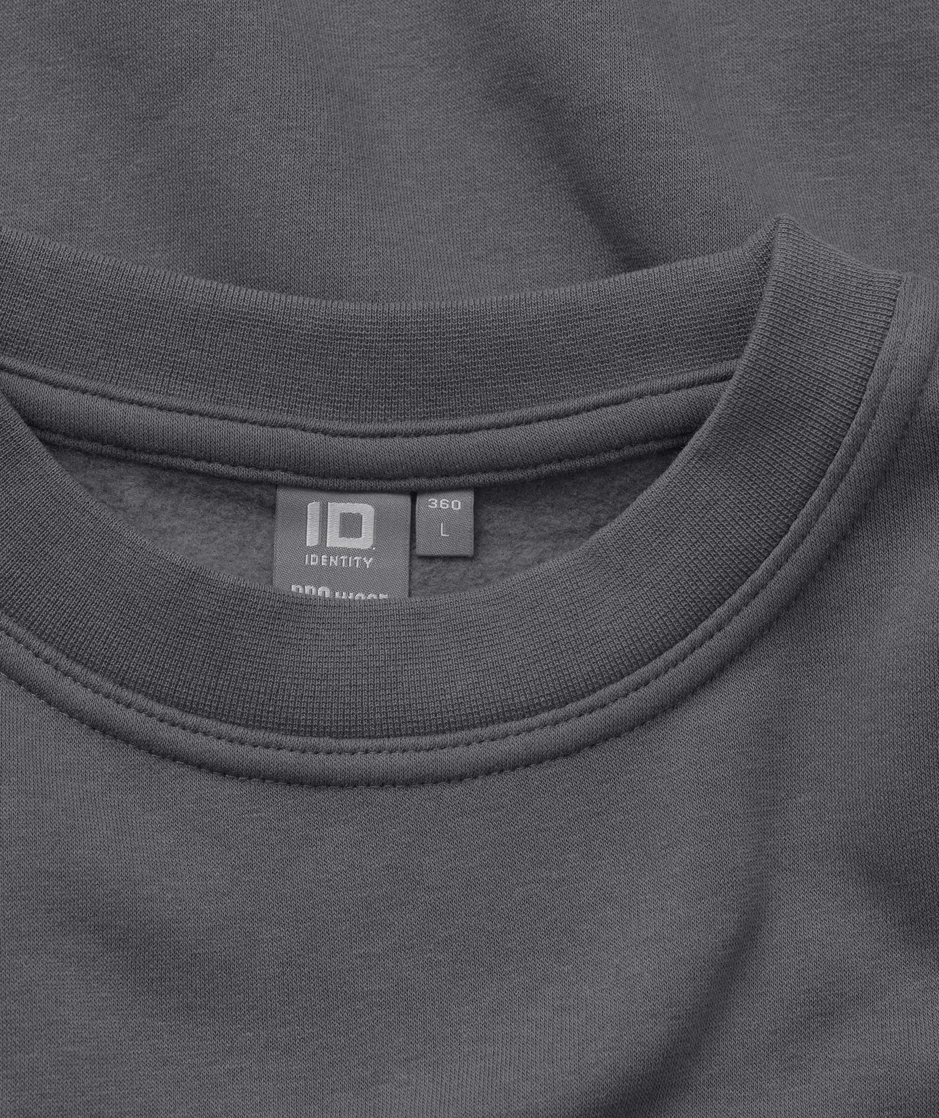 ID PRO Wear sweatshirt, Silver Grey, large image number 3