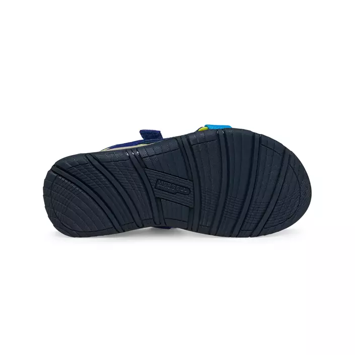 Merrell Kahuna Web sandals for kids, Blue/Navy/Lime, large image number 4