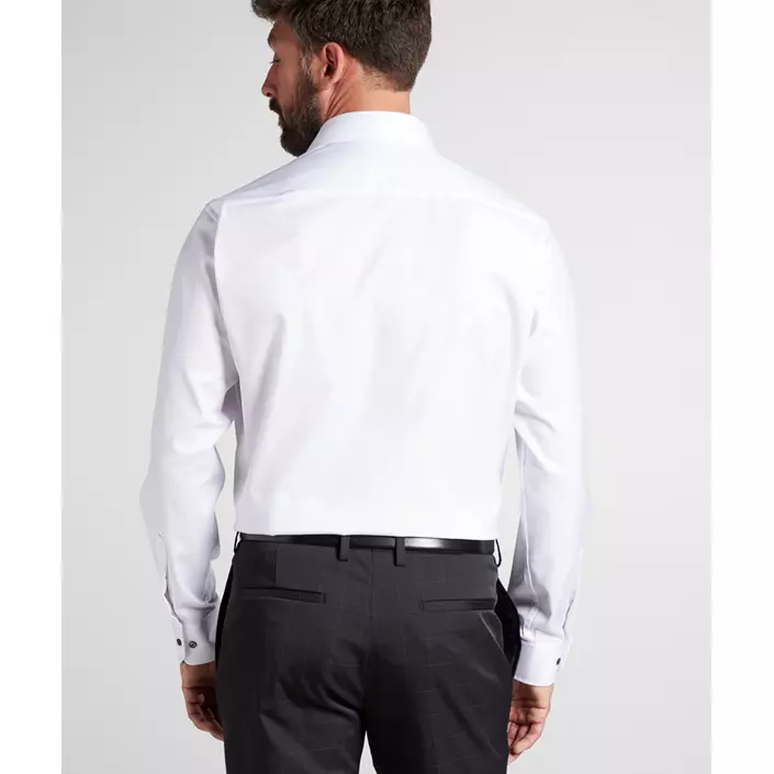 Eterna Cover Comfort fit skjorte med kontrast, Hvid, large image number 2