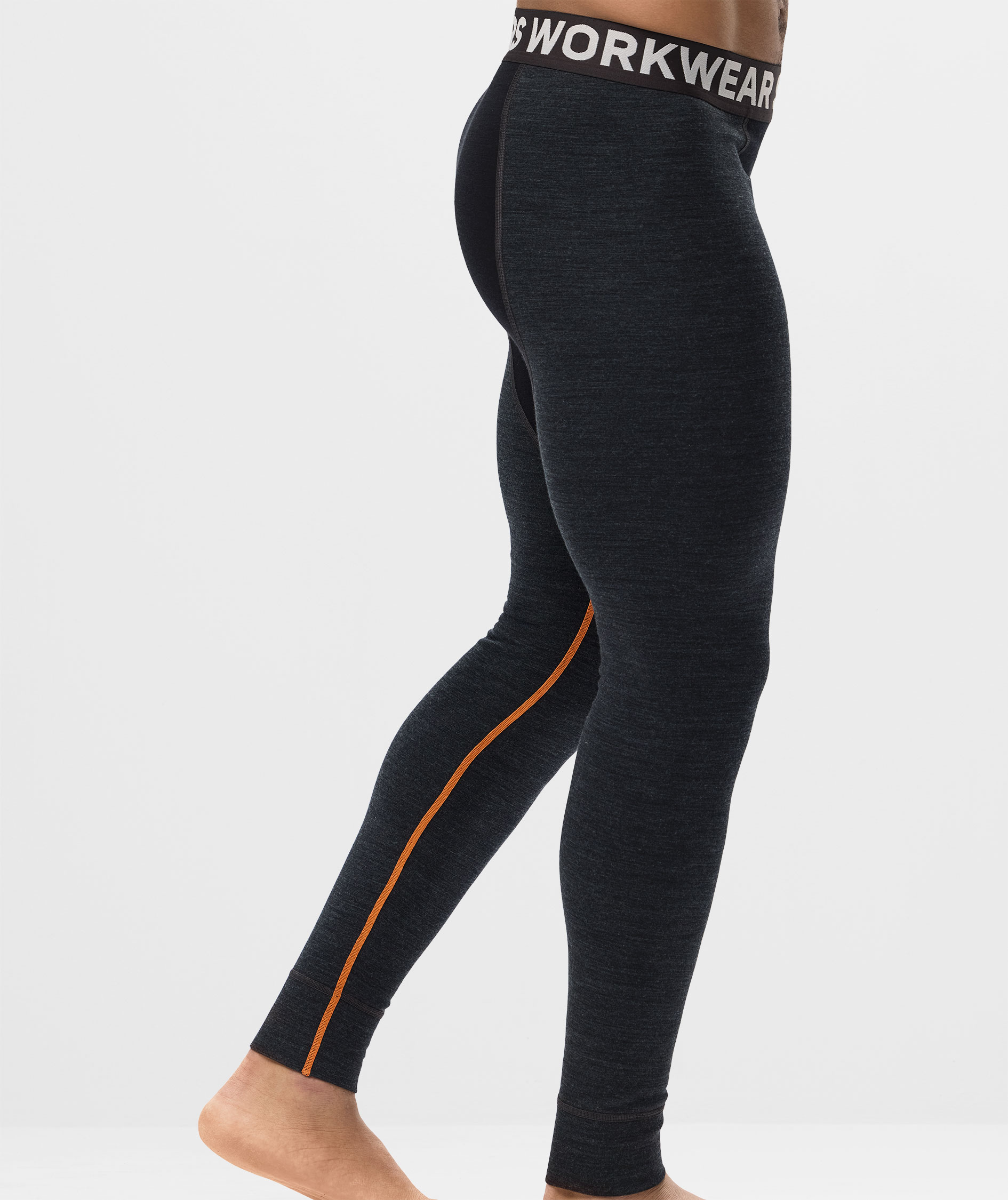 Snickers underst&auml;llsbyxor med merinoull 9481, Anthracite Melange/Black, large image number 5