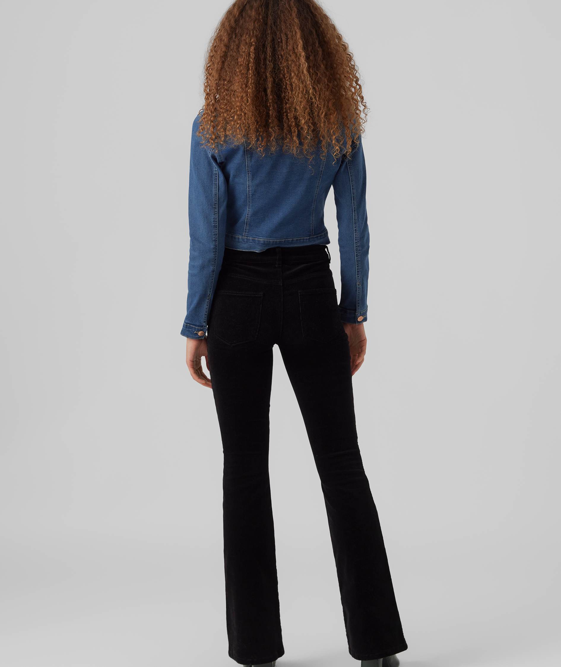 Vero Moda VMLUNA Denim jacka, Medium Blue Denim, large image number 3