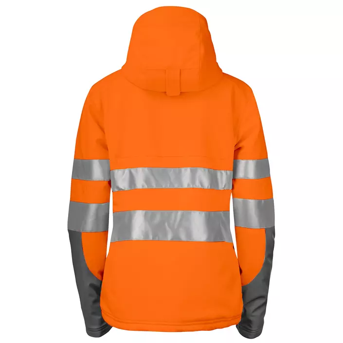 ProJob women's winter jacket 6424, Orange/Grey, large image number 2