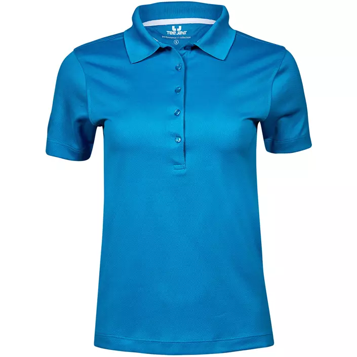 Tee Jays Performance women's polo shirt, Azure, large image number 0