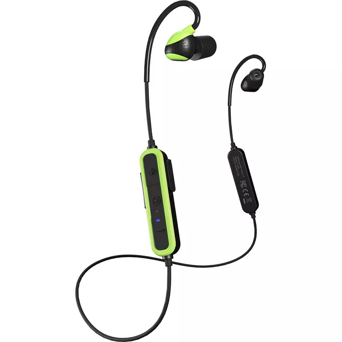ISOtunes Pro 2.0 Aware Bluetooth-hörlurar med hörselskydd, Svart/Grön, Svart/Grön, large image number 0
