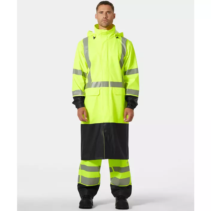 Helly Hansen Addvis regnrock, Varsel Gul/Ebony, large image number 1
