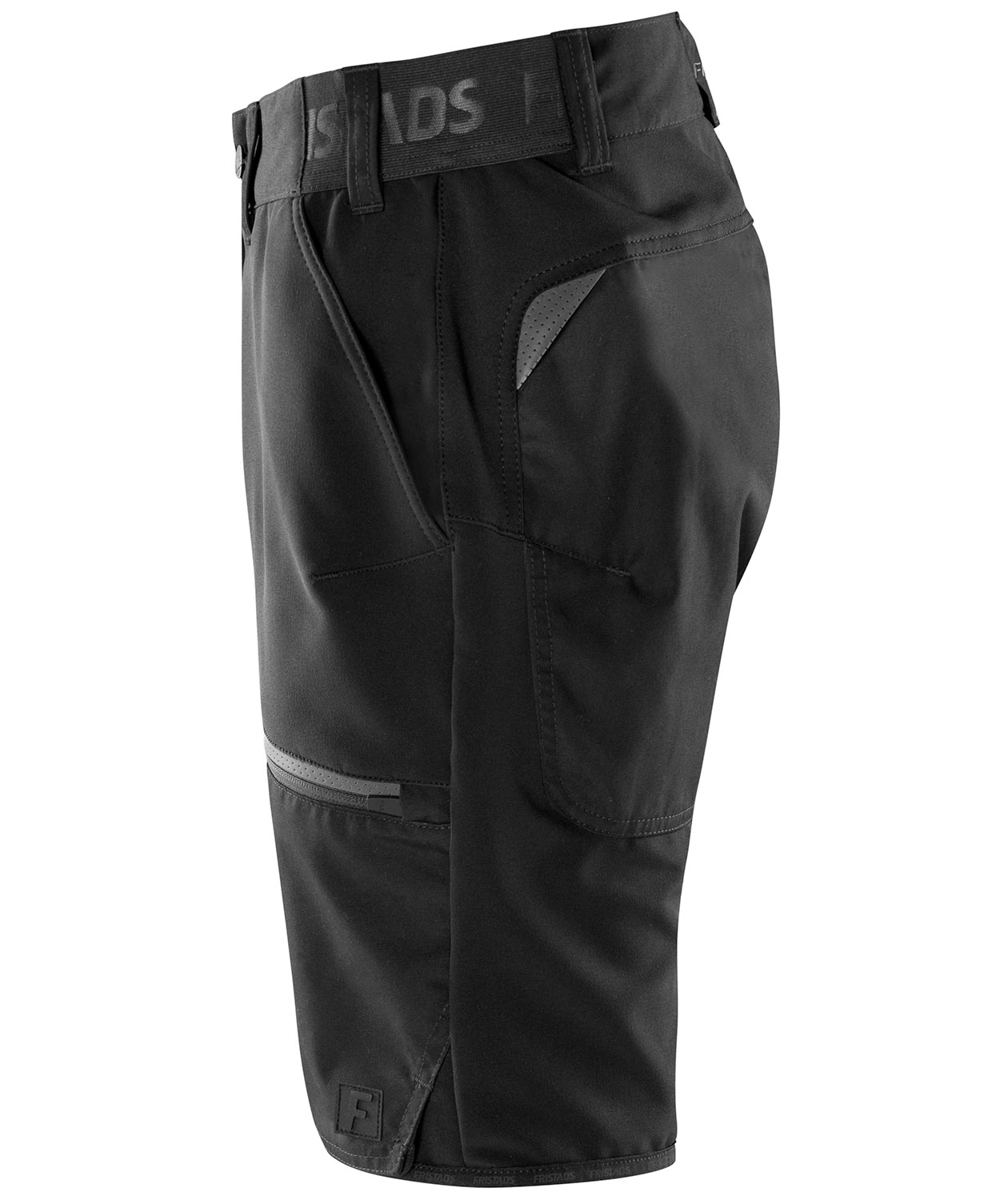 Fristads Outdoor Carbon Damen Semistretch Shorts, Schwarz, large image number 2