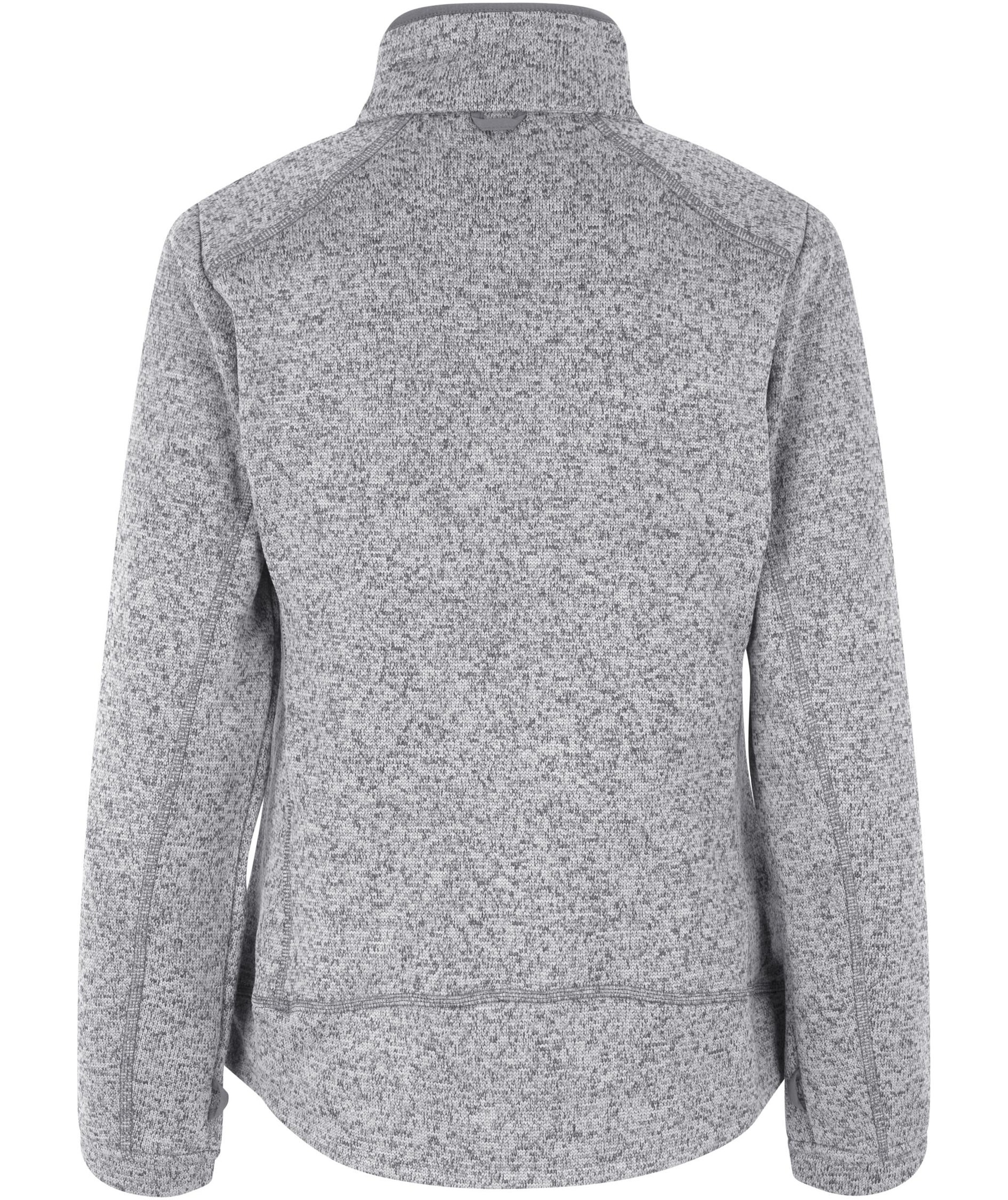 ID Zip'n'mix Melange women's knitted fleece cadigan