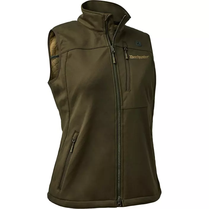 Deerhunter Lady Excape dame softshell vest, Art green, large image number 0