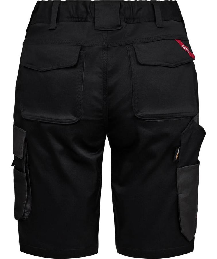 Engel Galaxy women's work shorts, Black/Anthracite, large image number 1
