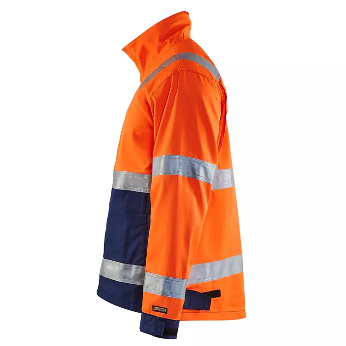 Blåkläder Arbeitsjacke, Orange/Marine, large image number 3