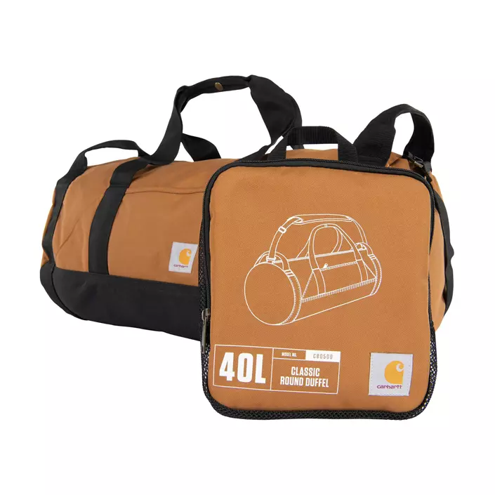 Carhartt Classic duffelbag 40L, Carhartt Brown, Carhartt Brown, large image number 6