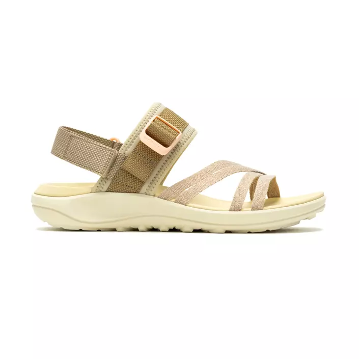 Merrell District 4 Backstrap sandaler dam, Khaki, large image number 0
