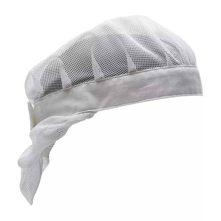 Mascot Food & Care HACCP-godkendt hat med hårnet, Hvid, Hvid, large image number 0