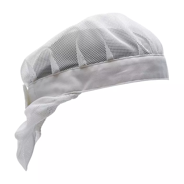 Mascot Food & Care HACCP-approved hat with hair net, White, White, large image number 0