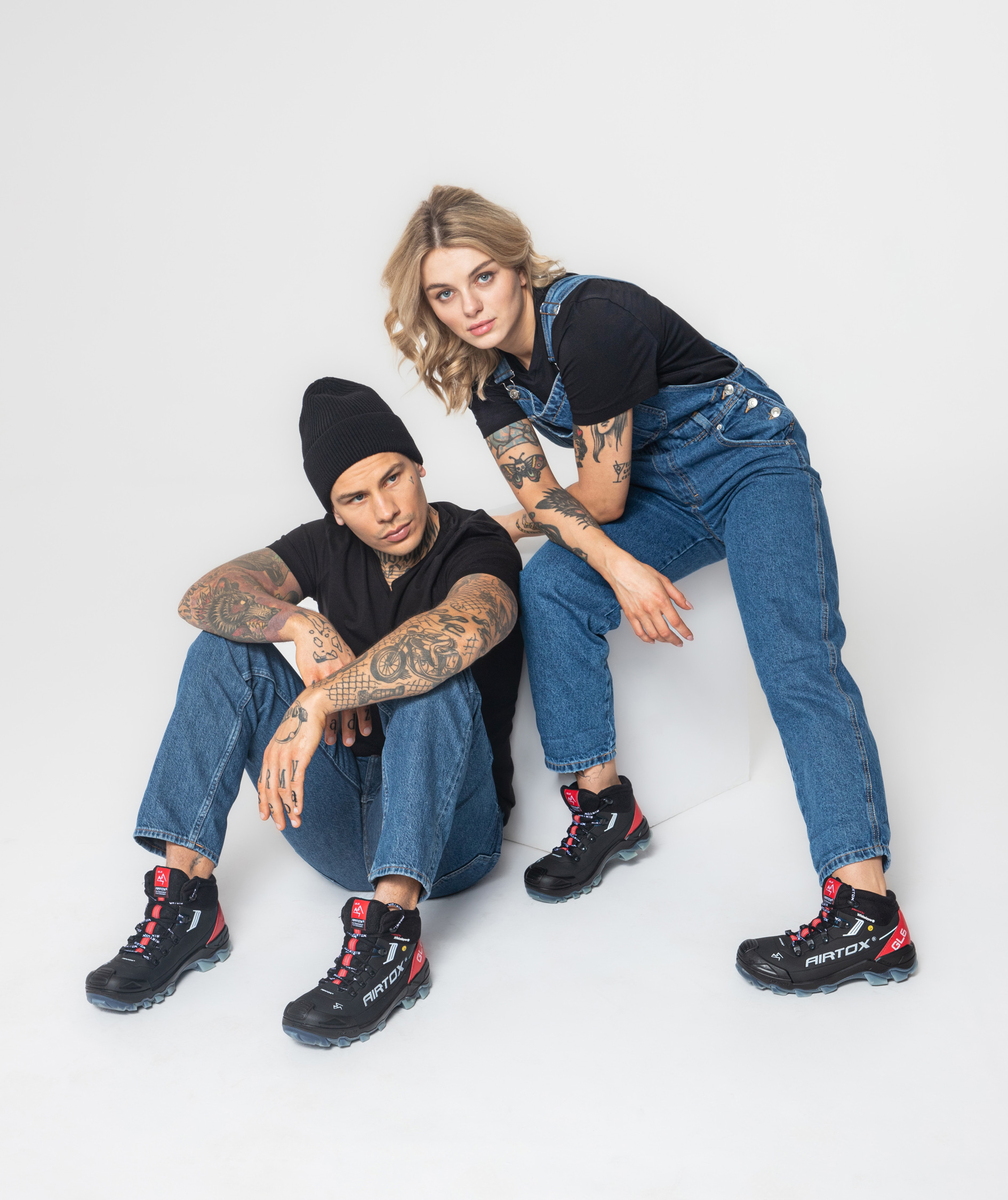 Airtox GL6 safety boots S3, Black