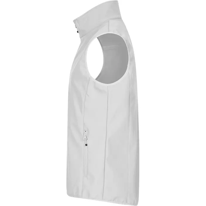 Clique Classic softshell vest, White, large image number 3