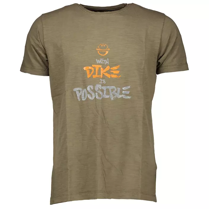DIKE Tip T-shirt, Mastic, large image number 0
