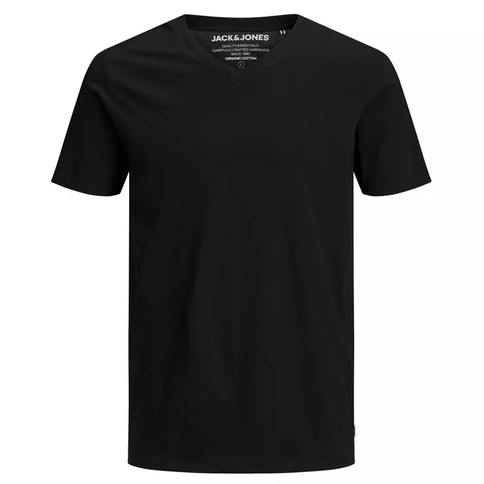 Jack & Jones JJEORGANIC Basic T-shirt, Black, large image number 0