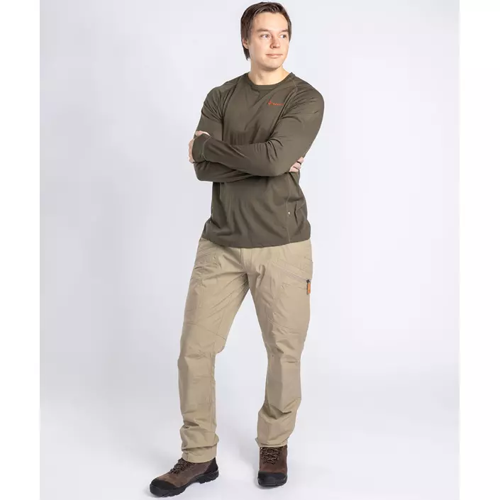 Pinewood Lappland Expert bukser, Light Khaki, Light Khaki, large image number 1