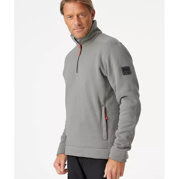 Helly Hansen Kensington half-zip fleece sweater, Grey, large image number 1