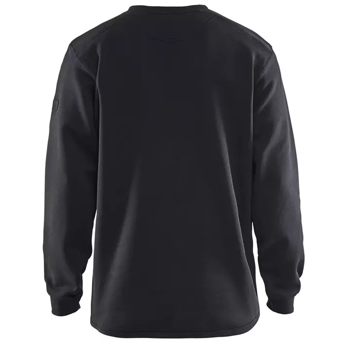 Blåkläder sweatshirt, Svart, large image number 2