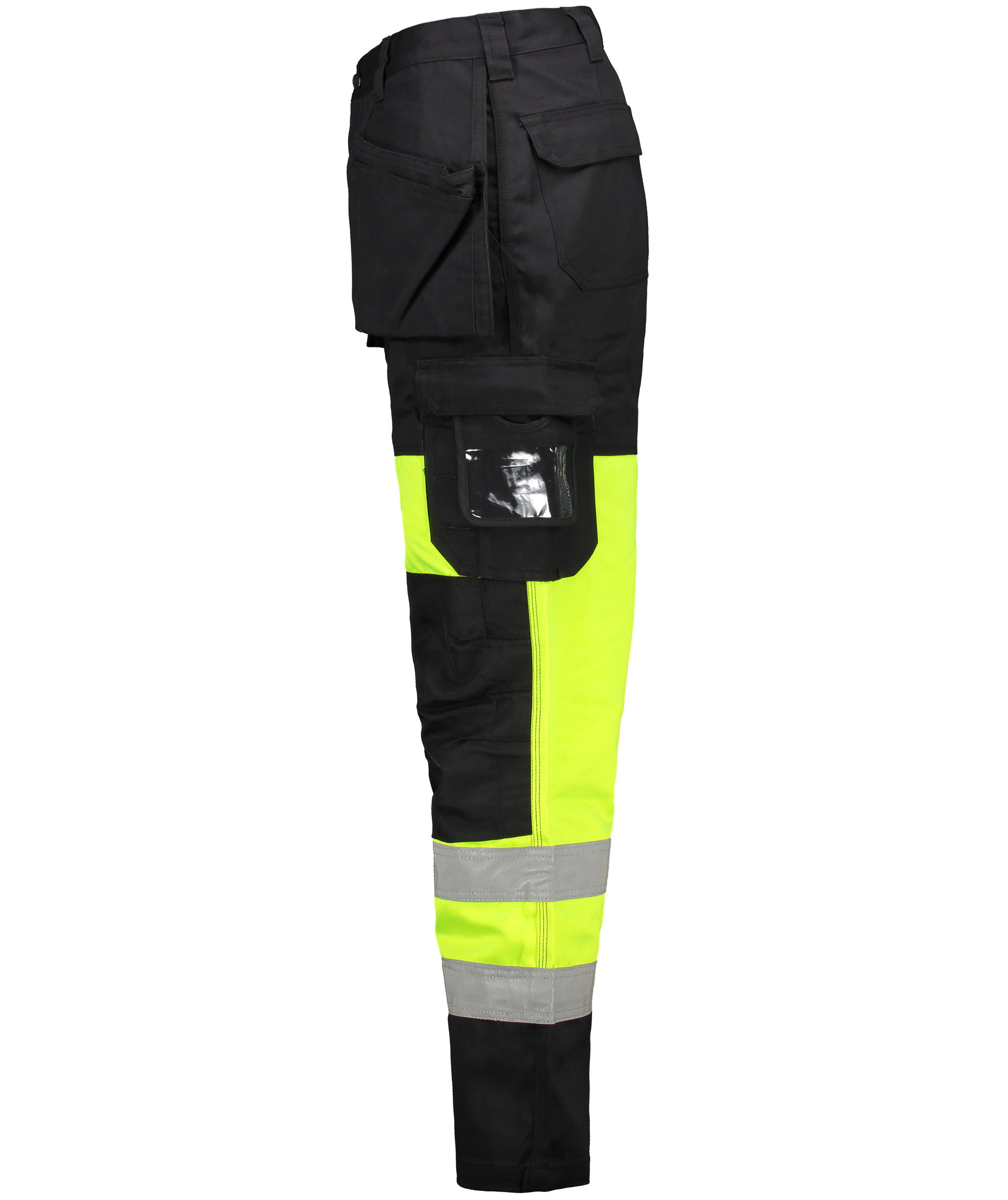 Bulldog Handwerkerhose 5738, Hi-vis Gelb/Schwarz, large image number 2