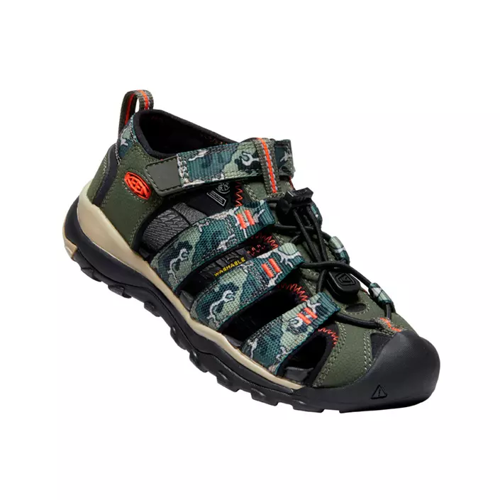 Keen Newport Neo H2 Y JR sandals, Forest Night/Camo, large image number 0