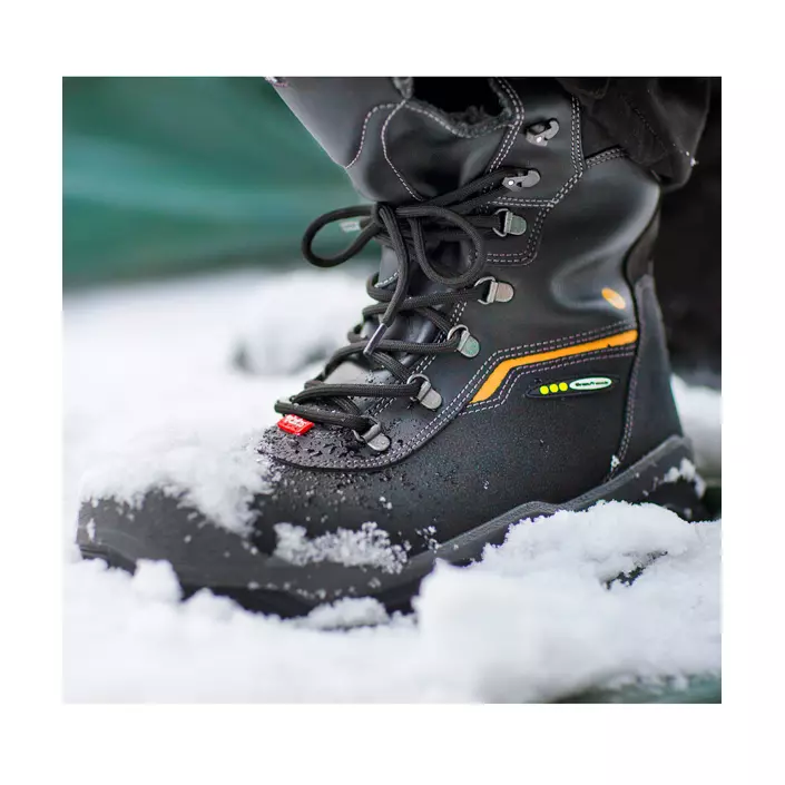 Jalas 1808 Icetrack winter safety boots S3, Black, large image number 1