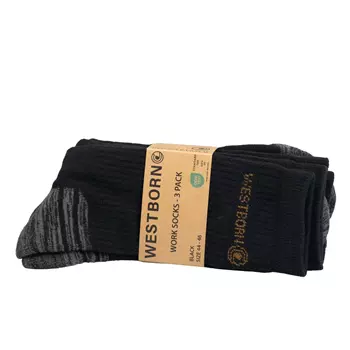 Westborn 3-pack arbetsstrumpor
