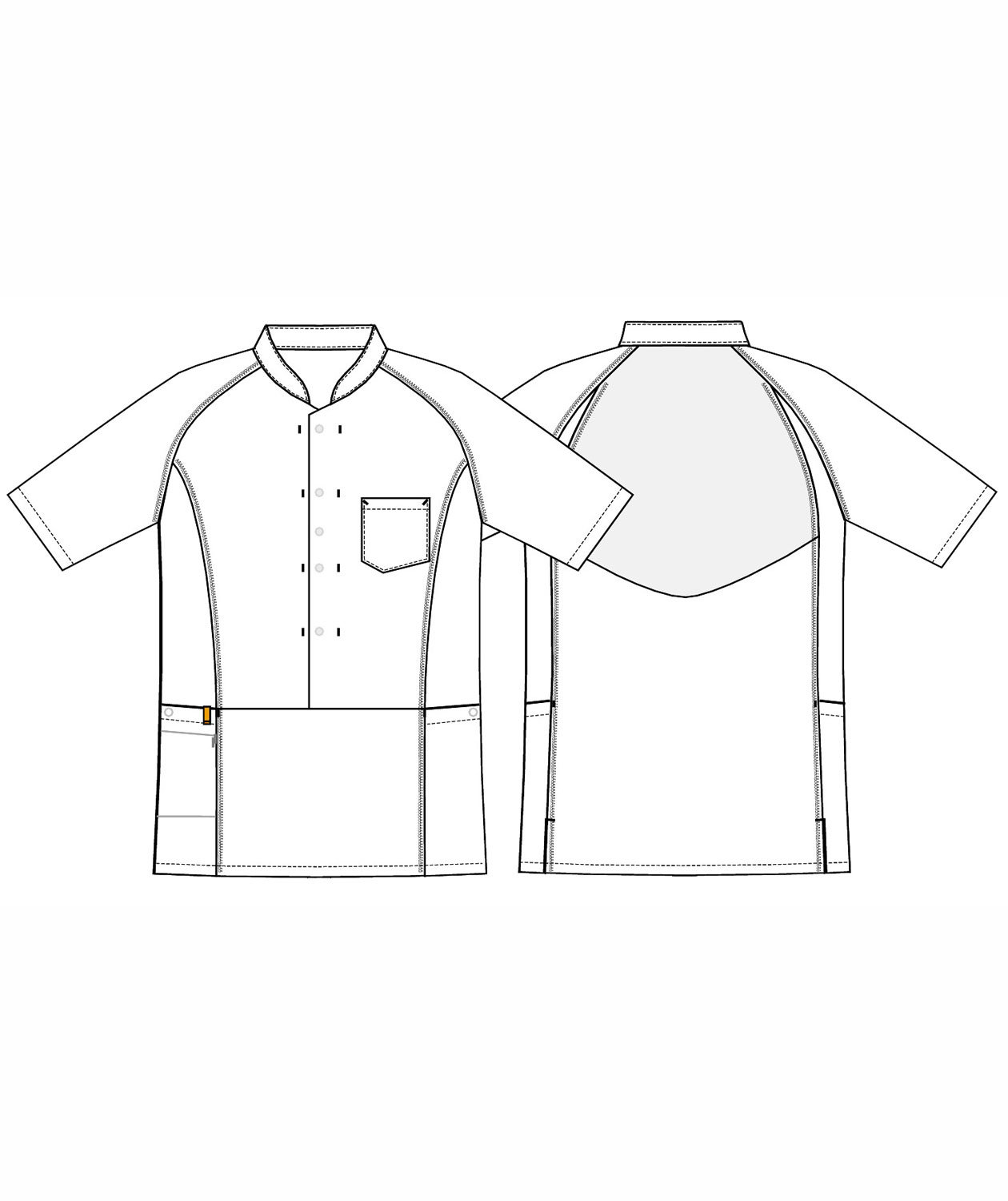 Kentaur smock, Sailorblue, large image number 2