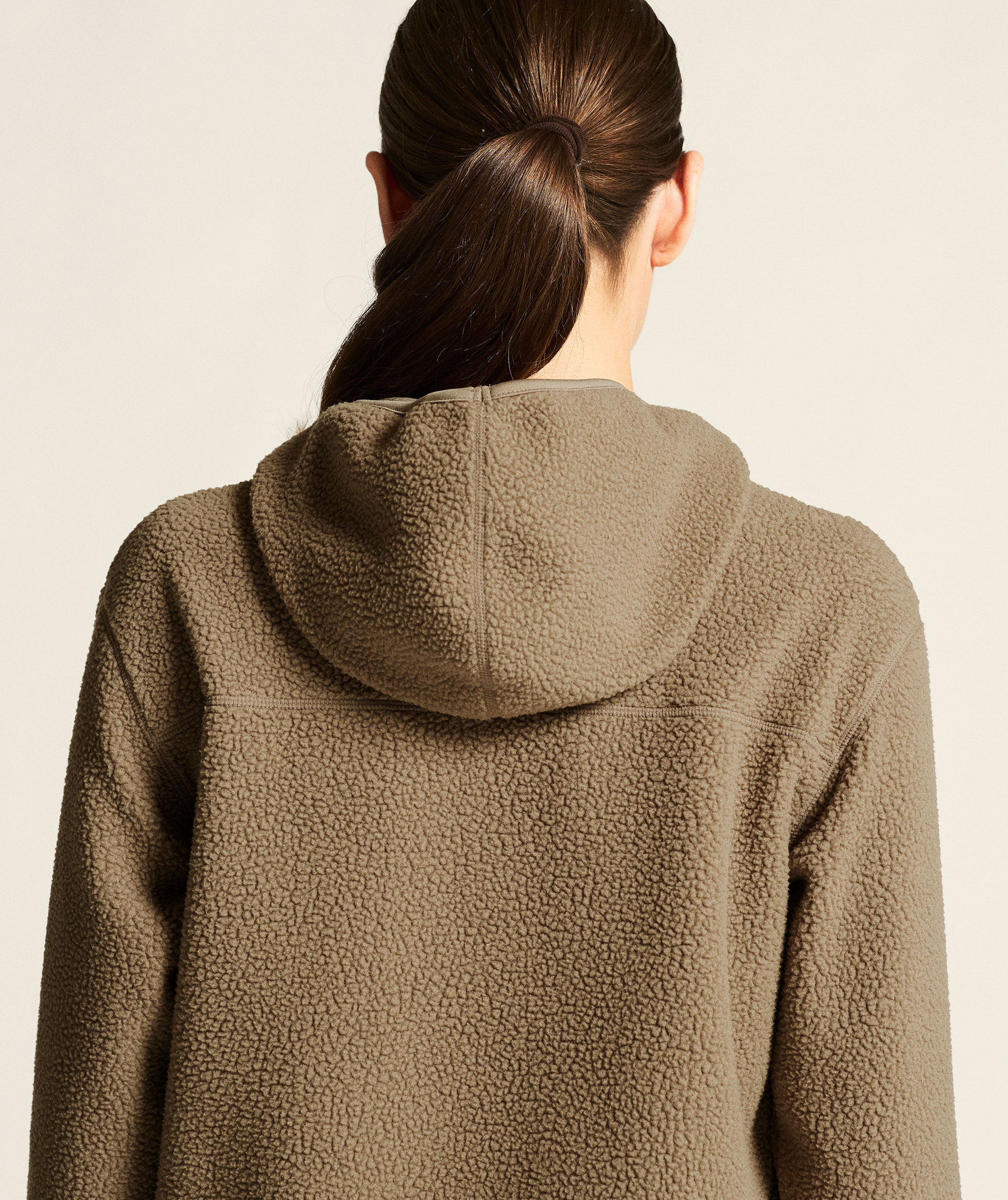 Craft Join women's pile fleece jacket, Taupe, large image number 6