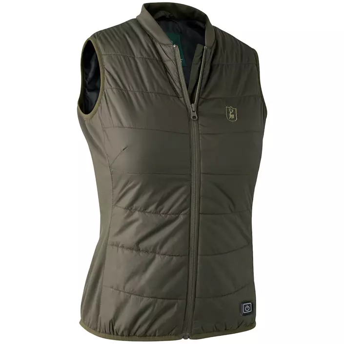 Deerhunter Lady Heat quilted women's Inner vest, Deep Green, large image number 0