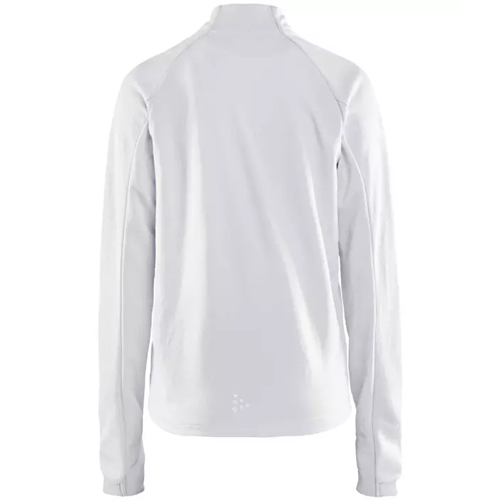Craft Evolve Halfzip sweatshirt til børn, Hvid, large image number 2