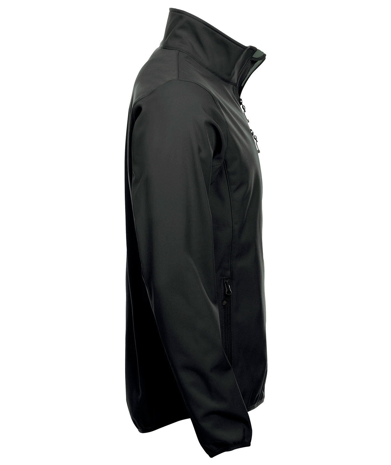 Clique Basic softshell jacket, Black, large image number 3