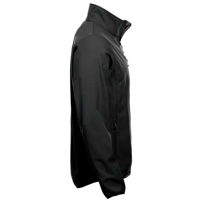 Clique Basic softshell jacket, Black, large image number 3